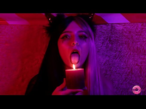 ❤️ Blowjob na-anụ ọkụ n'obi sitere na Sexy Succubus nwere mmezu ọnụ ❤️ Mmekọahụ ️❤